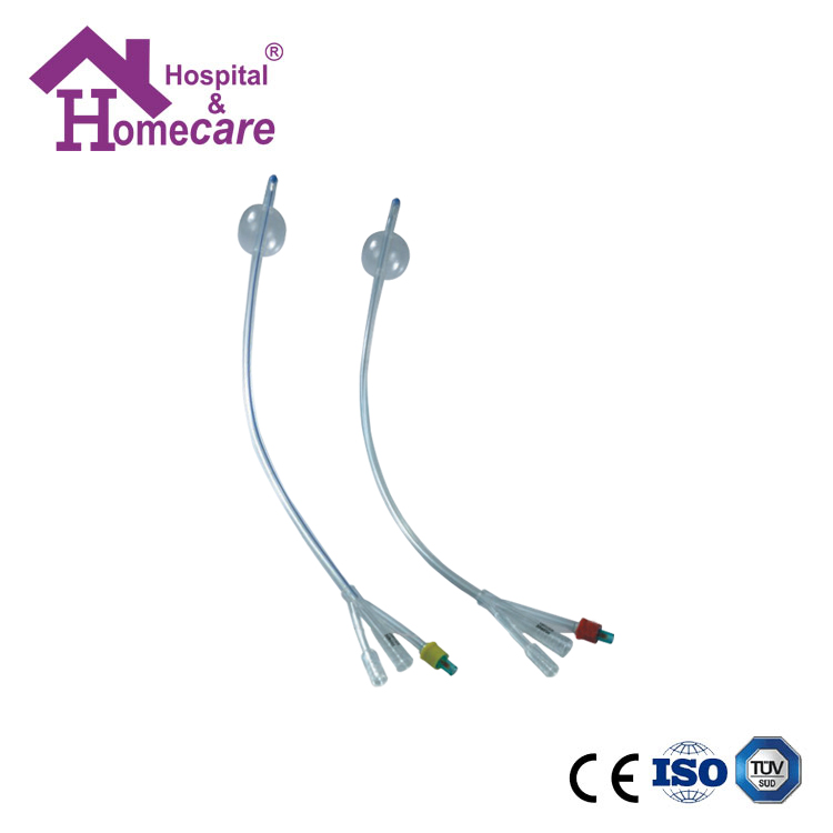 HK02 100% Silicone Foley Catheter 3 -Way Standrad